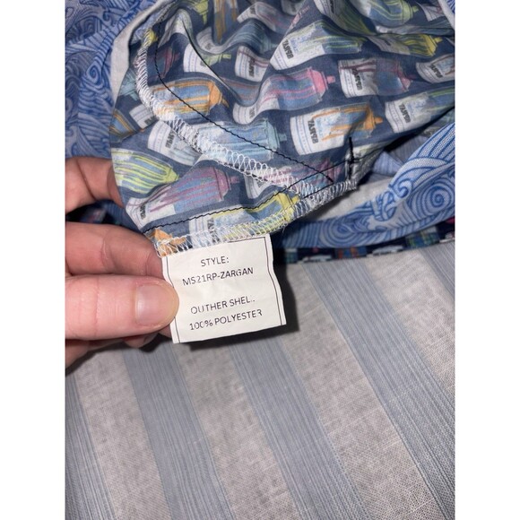 Peter Millar Board Shorts Spray Paint Can Men's Medium Lined Swim Hybrids 6.5" - Picture 4 of 13